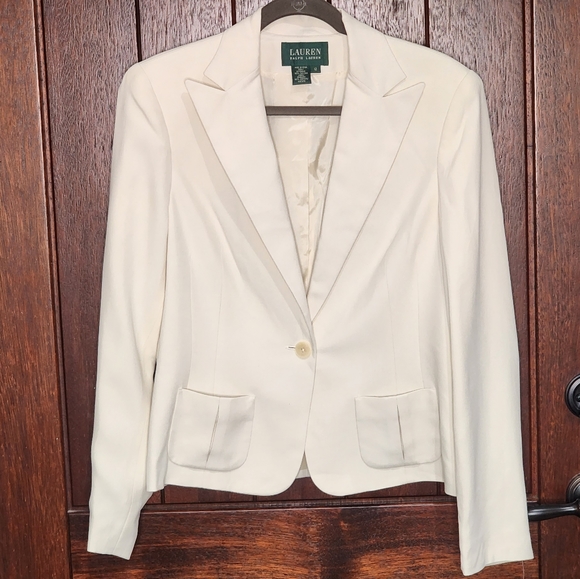 Lauren Ralph Lauren Silk Blazer - Picture 2 of 12